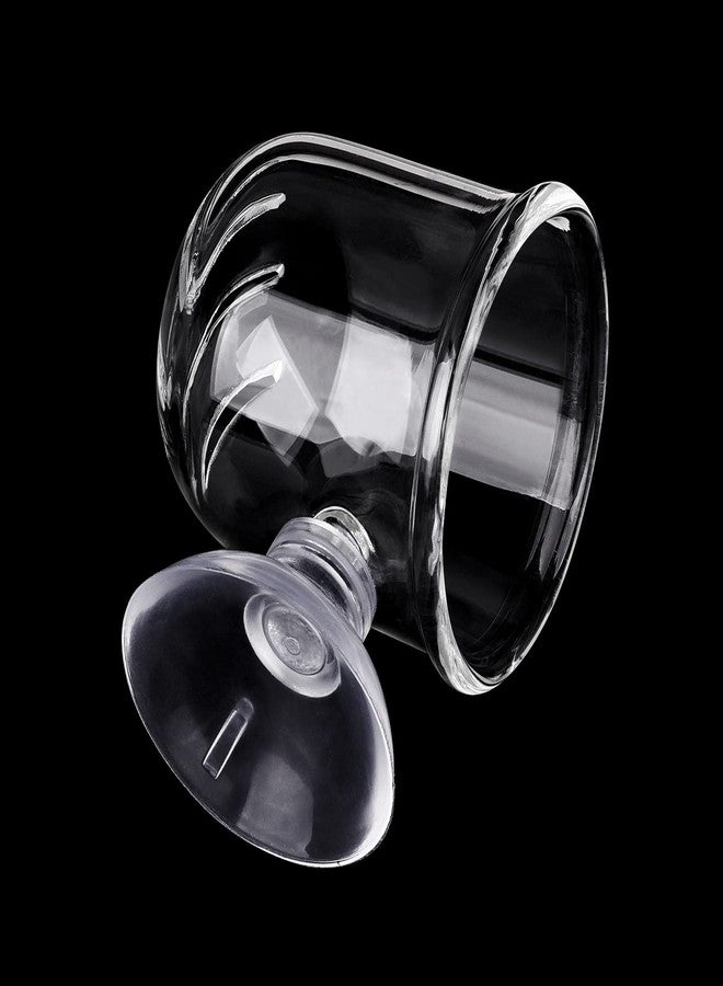 WEAVERBIRD Aquarium Glass Cone Feeder Red Worm Fish Tank Plant Shrimp Feeder Fish Feeding Cup - Image 4